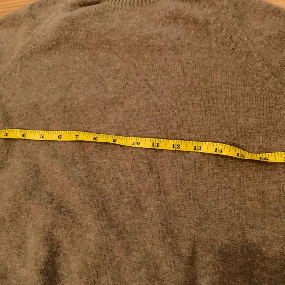 Sunspel Lambswool Crew Neck Jumper sandstone - Picture 5 of 7